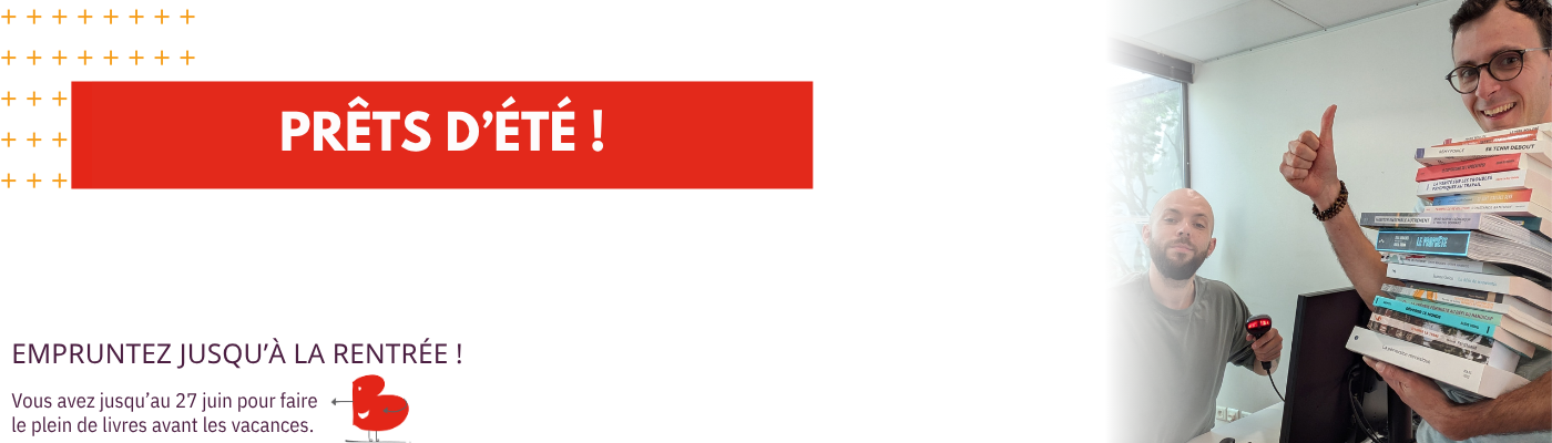Prêts d'été à la Bibliothèque : Vous avez jusqu’au 27 juin pour faire le plein de livres avant les vacances.